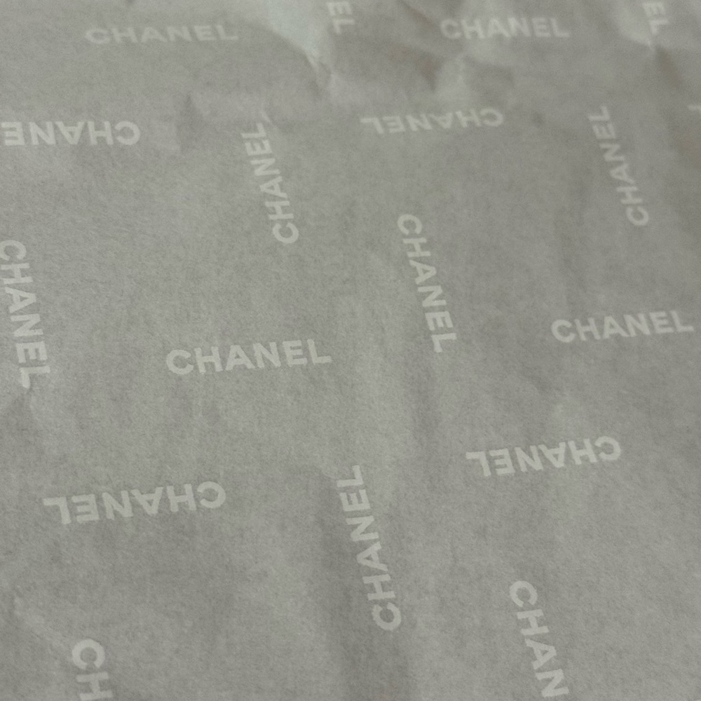Chanel Classic White Wallet Box and Matching Gift Bag Duo & Tissue; New - Picture 10 of 13